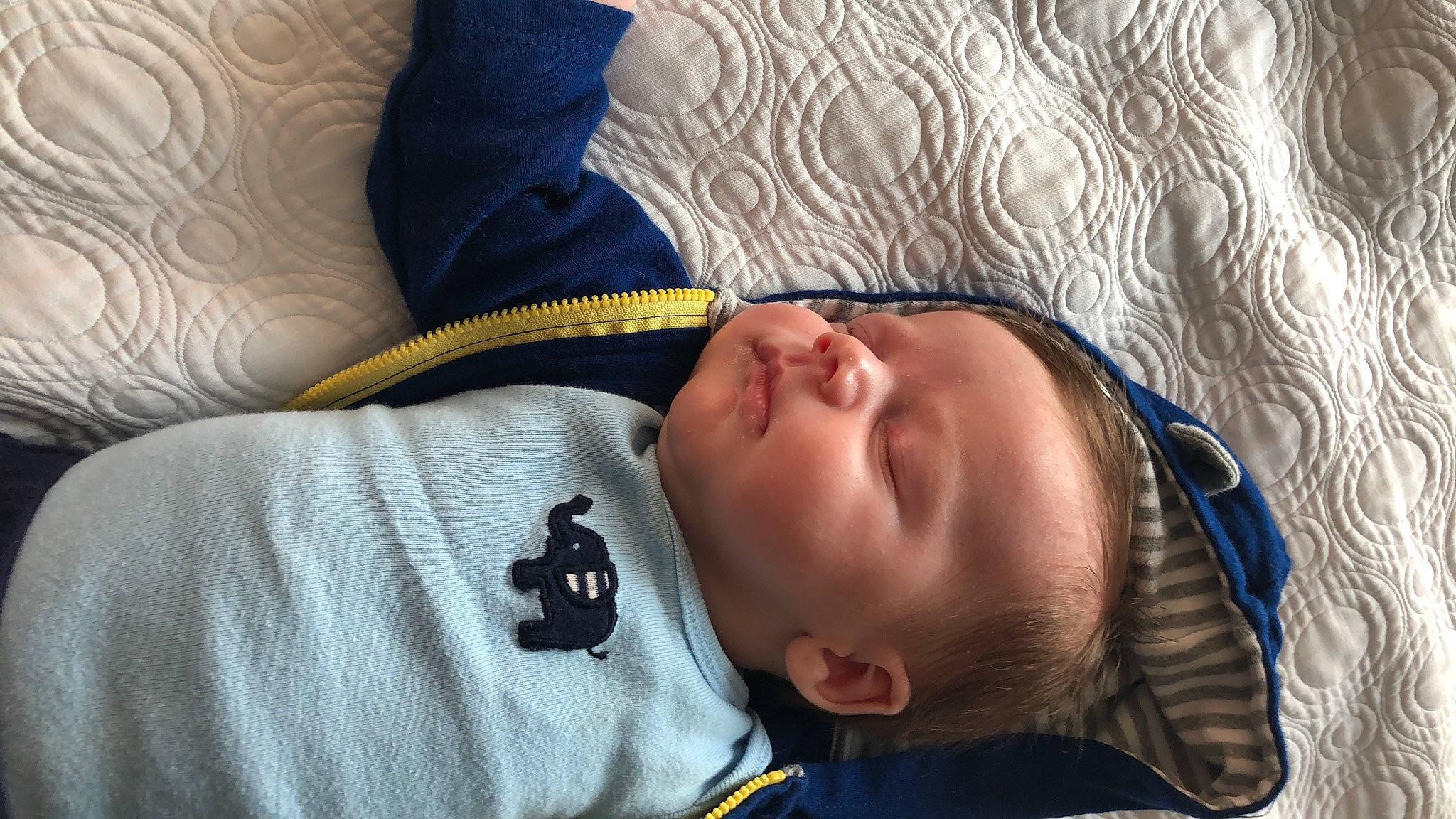 Cian is registered to the contest to win money with this photo: baby, child, nap, person, sleep