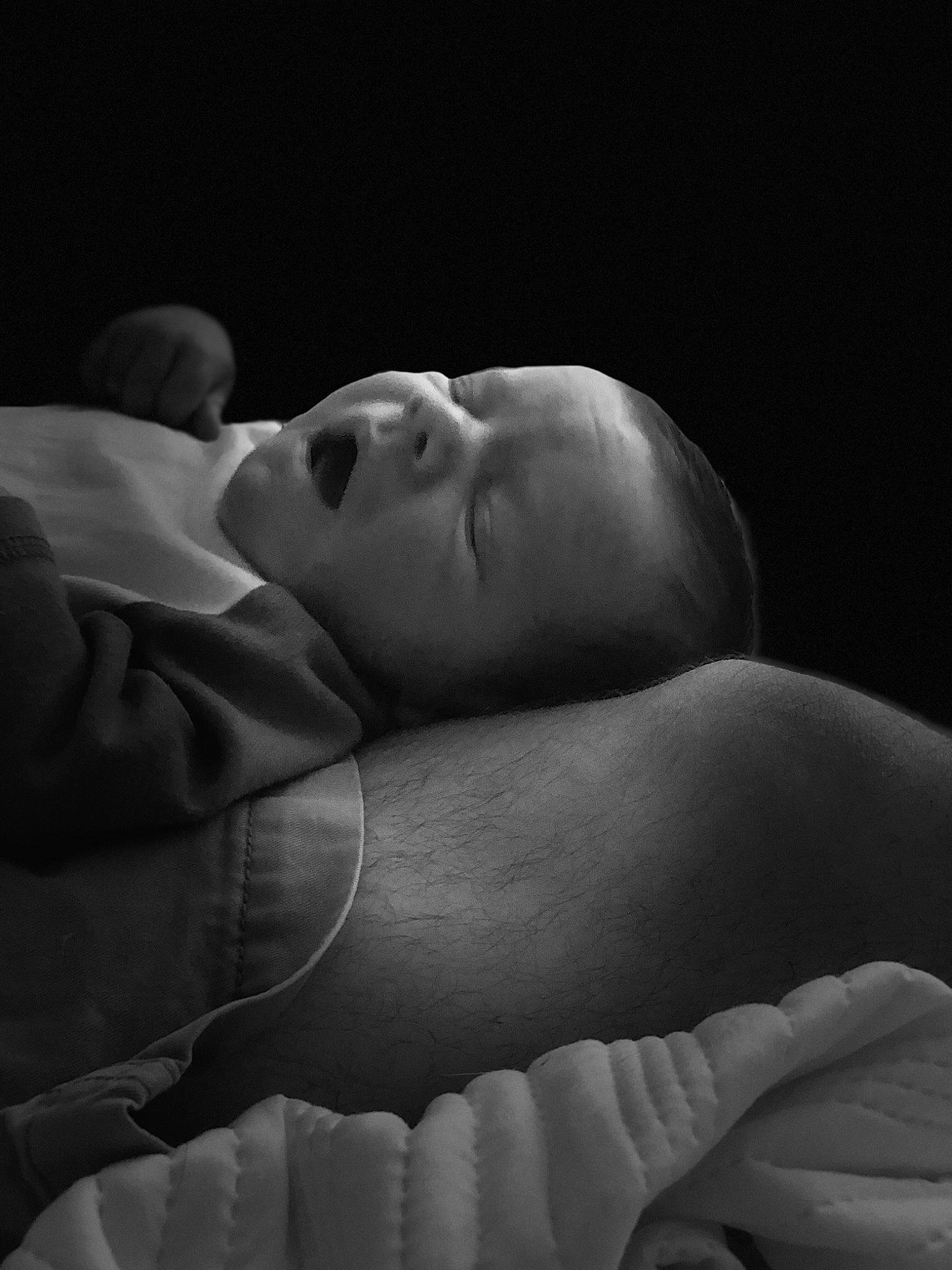 Cian joined the competition — help win amazing prizes! abdomen, arm, baby, bedtime, birth, black, black_and_white, child, darkness, hand, human, monochrome, monochrome_photography, mouth, nap, neck, nose, person, photography, skin