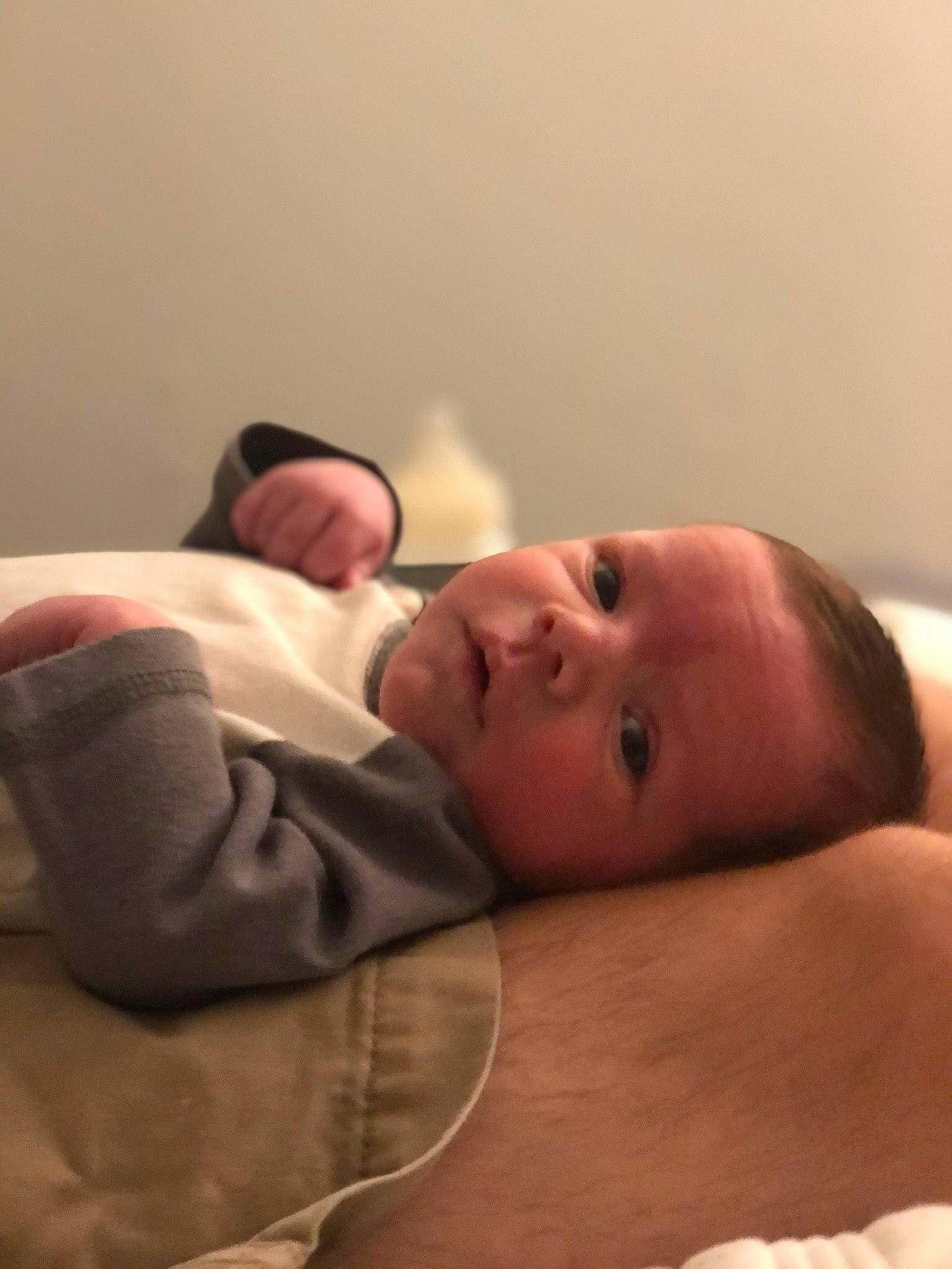 Cian is registered to the contest to win money with this photo: baby, bedtime, child, comfort, ear, mouth, muscle, nap, neck, nose, person, skin, sleep