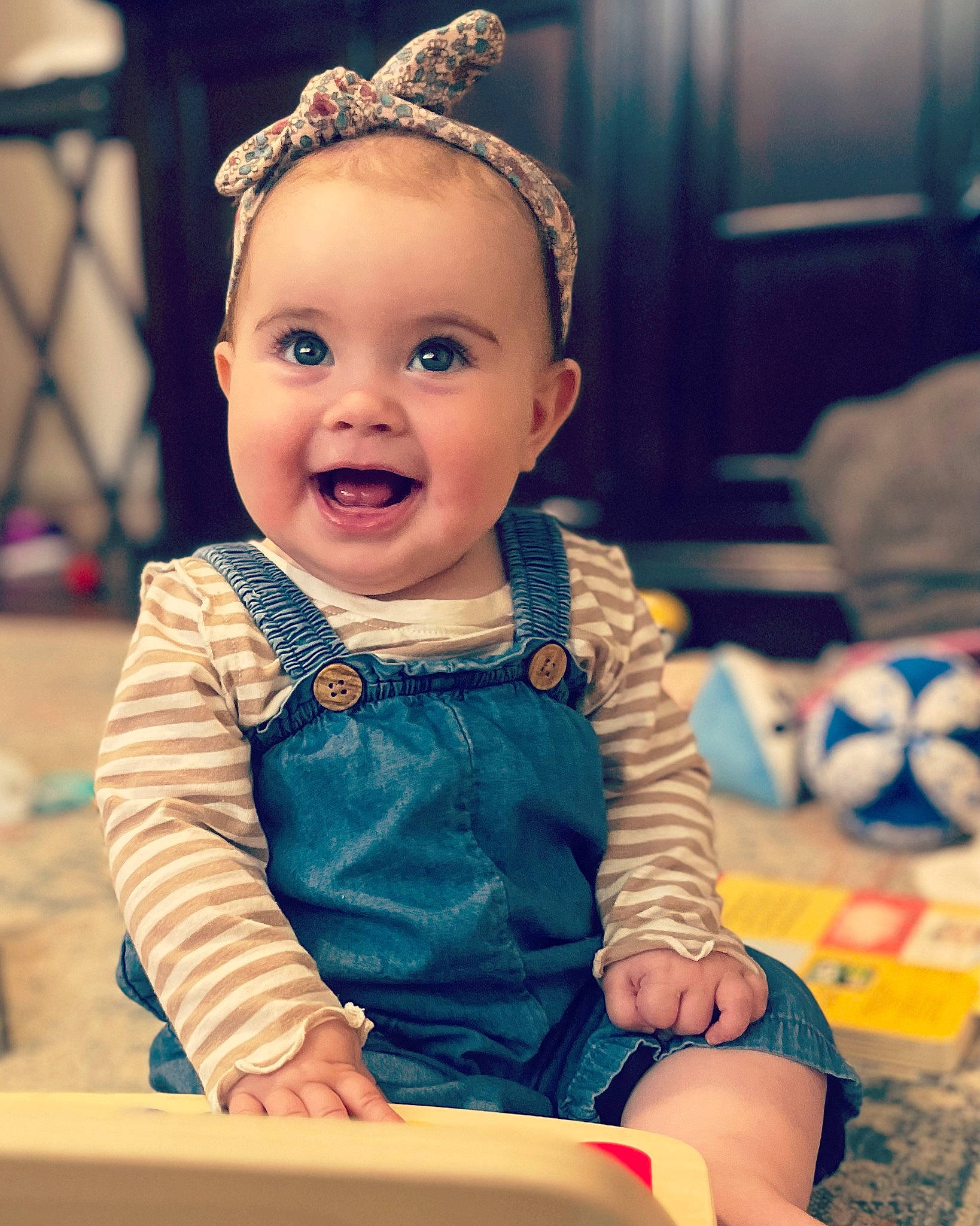 Matilda joined the competition — help win amazing prizes! baby, baby_toddler_clothing, cheek, child, event, fun, happy, hat, headpiece, iris, jewellery, person, photograph, pink, purple, sitting, skin, sleeve, smile, snapshot