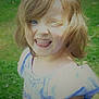 Kendra participe au concours pour gagner de l'argent avec cette photo : blue_eyes, child, childhood, cute, daylight, dress, expression, fun, grass, greenery, happy, light_brown_hair, nature, outdoor, person, playful, portrait, smiling, tongue_out, young