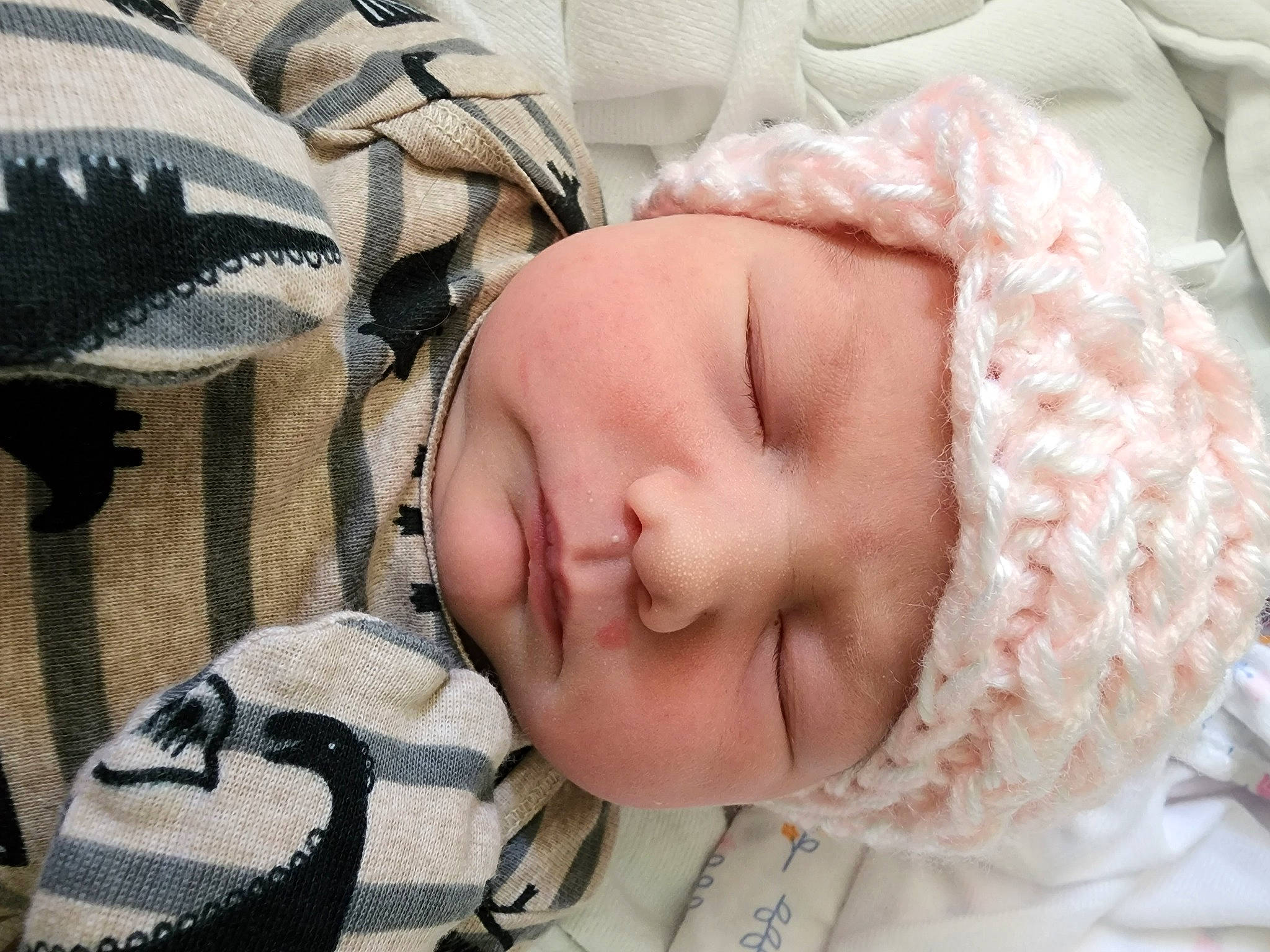 Keerah joined the competition — help win amazing prizes! baby, baby_products, baby_sleeping, baby_toddler_clothing, bedtime, cheek, child, comfort, eyelash, happy, headwear, linens, nap, nose, pattern, peach, person, portrait_photography, skin, sleep