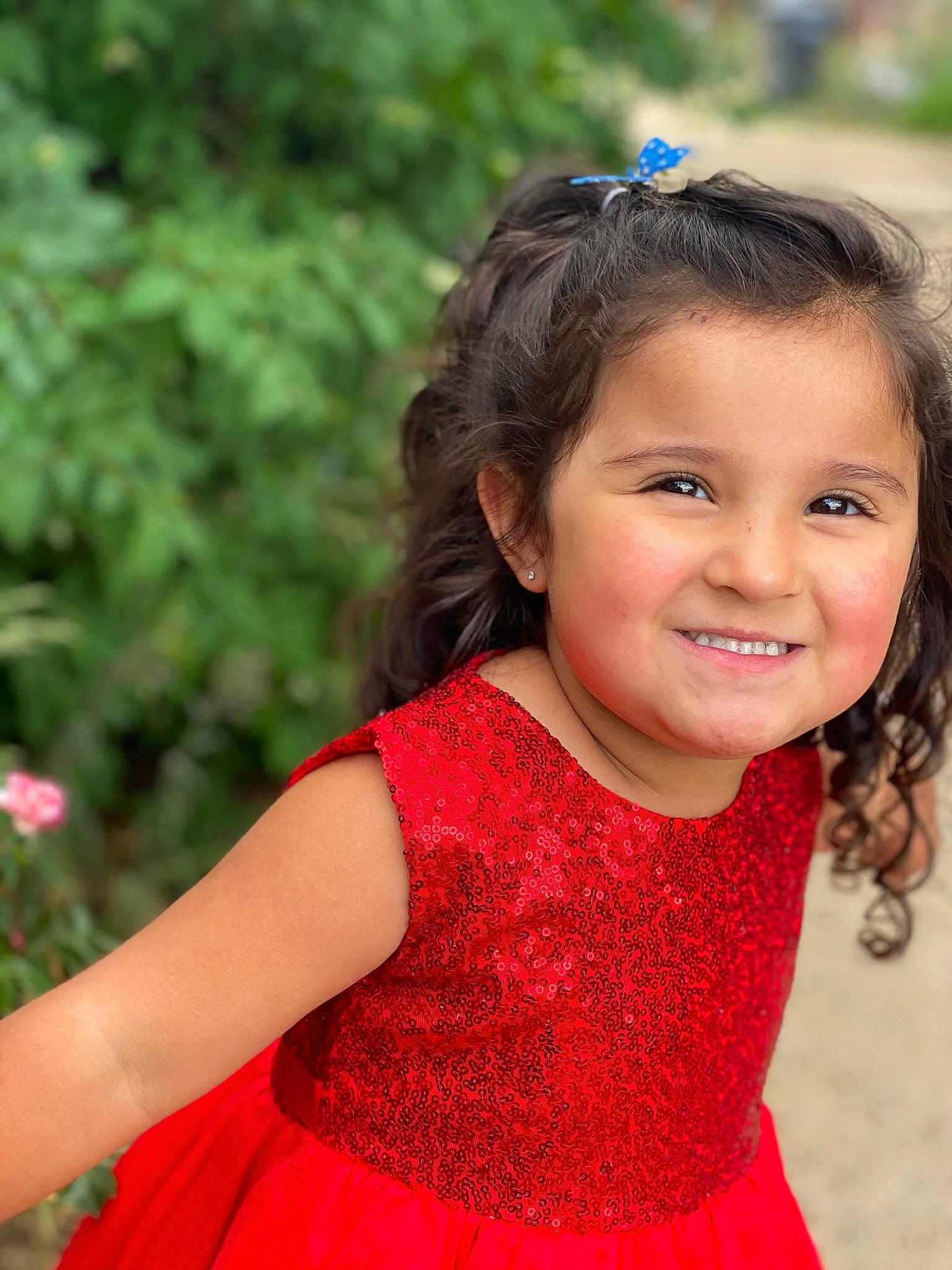 Kairi joined the competition — help win amazing prizes! child, child_model, dress, hair, happy, joy, person, photography, smile, toddler