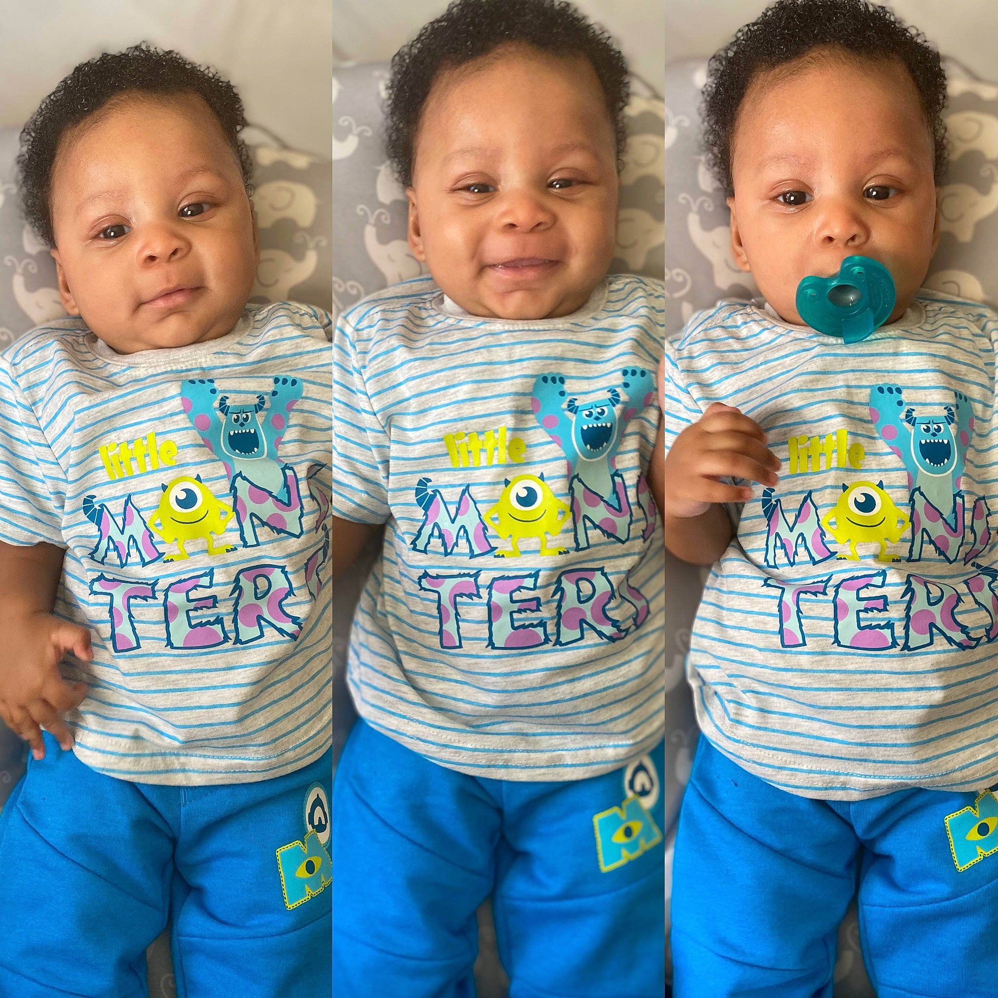 Noah joined the competition — help win amazing prizes! azure, baby_toddler_clothing, blue, cheek, chin, eye, face, happy, head, iris, joy, mouth, neck, nose, outerwear, person, product, skin, sleeve, smile