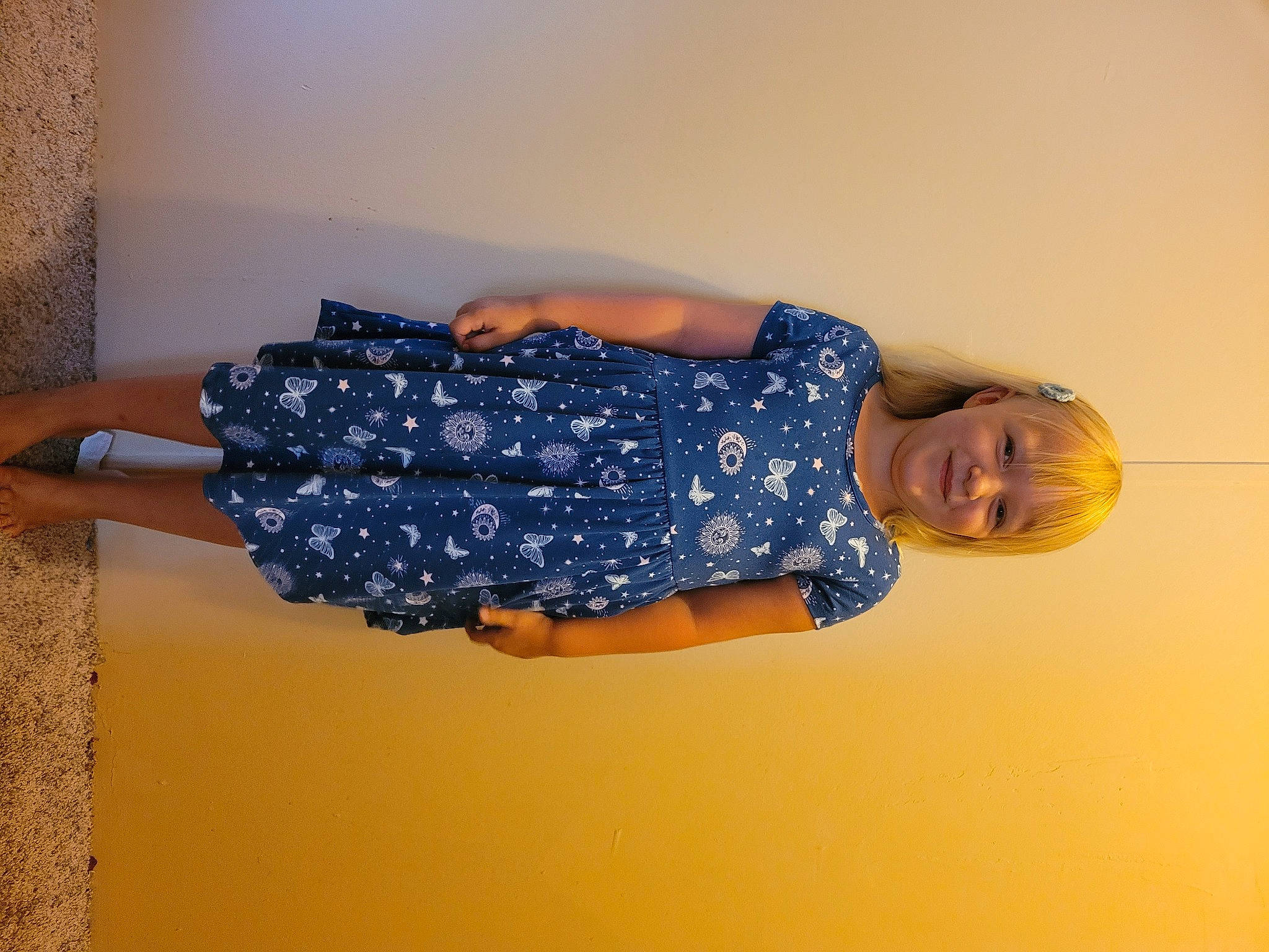 Kim is registered to the contest to win money with this photo: cocktail_dress, day_dress, dress, elbow, electric_blue, fashion_design, finger, foot, fun, human_leg, joy, knee, leg, one_piece_garment, pattern, person, shoulder, sleeve, thigh, trunk