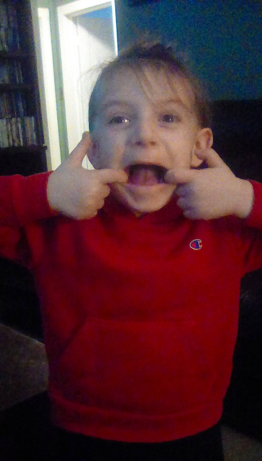 Gabriel joined the competition — help win amazing prizes! arm, baby_toddler_clothing, bookcase, cheek, cool, ear, eyelash, finger, forehead, gesture, hand, jaw, lip, mouth, neck, nose, person, shoulder, sleeve, thumb