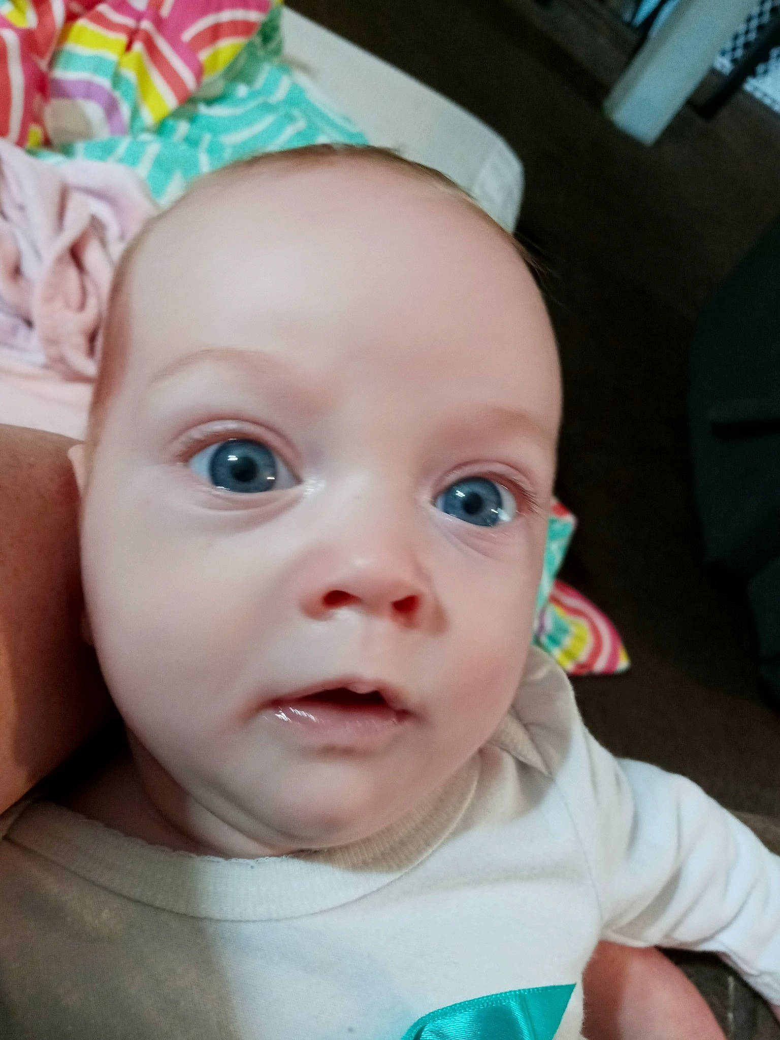 Raelin joined the competition — help win amazing prizes! baby, baby_toddler_clothing, cheek, child, chin, ear, eyebrow, eyelash, forehead, fun, happy, iris, lip, mouth, neck, nose, person, pink, skin, smile
