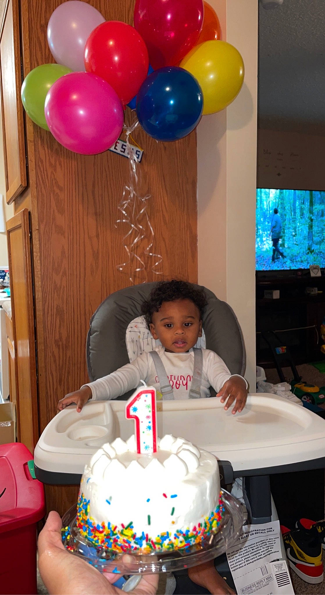 Princeton joined the competition — help win amazing prizes! baked_goods, balloon, birthday_cake, blue, cake, cake_decorating, cake_decorating_supply, food, fun, green, lighting, organ, person, photograph, pink, smile, sugar_cake, table, television, white