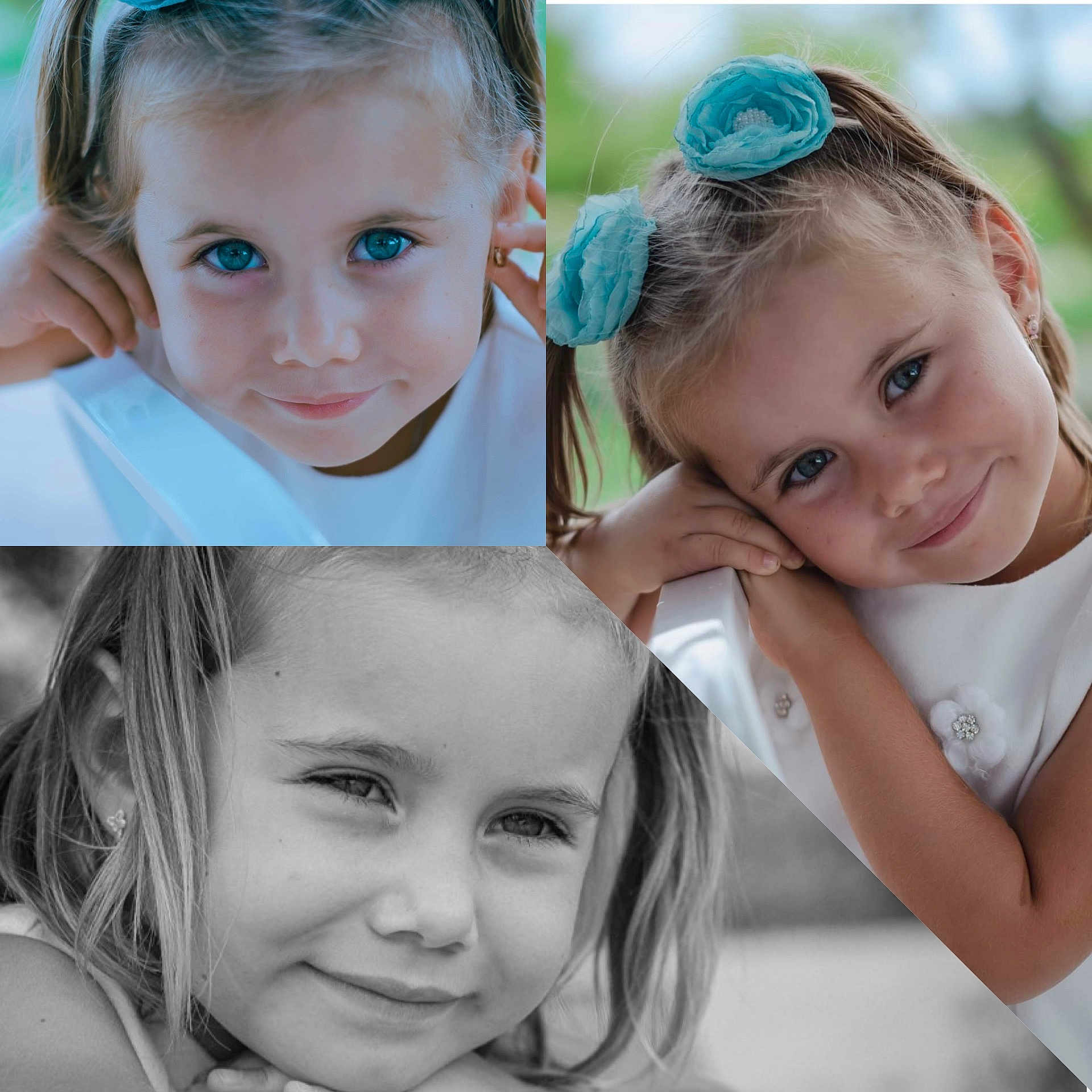 Ambert Stella a rejoint le concours — aidez-le/la à gagner de superbes lots ! accessories, art, bodypart, child, collage, earring, face, female, freckle, girl, hair, happy, head, hugging, jewelry, person, photography, portrait, smile, turquoise