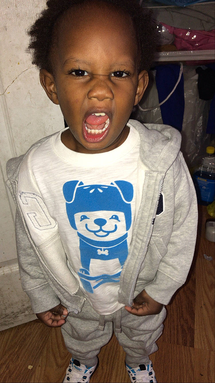 Elijah joined the competition — help win amazing prizes! baby_toddler_clothing, cheek, child, chin, cool, eye, face, facial_expression, fun, happy, head, human_body, mouth, neck, nose, person, skin, sleeve, t_shirt, toddler