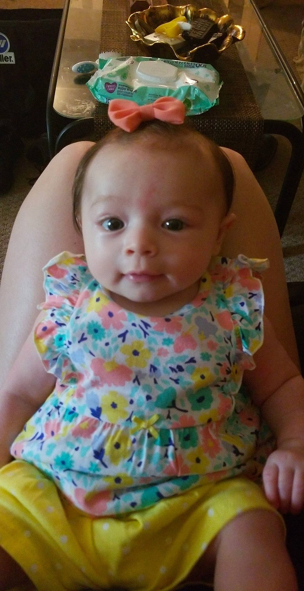 Zayda is registered to the contest to win money with this photo: cheek, child, day, face, girl, hair_accessory, head, headgear, infant, iris, person, play, product, skin, smile, textile, toddler