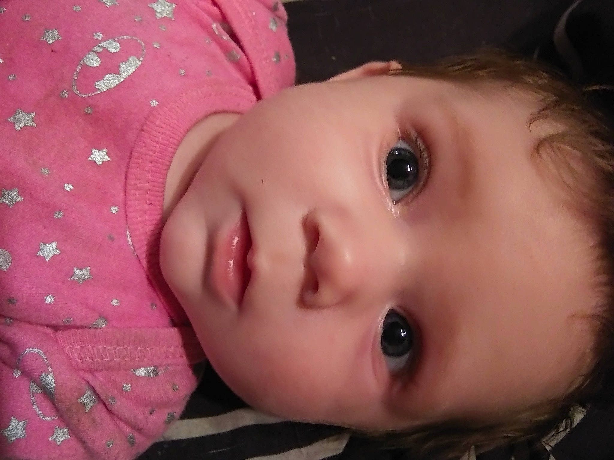 Mckinley joined the competition — help win amazing prizes! baby, beauty, cheek, child, chin, close_up, eye, eyebrow, eyelash, face, forehead, head, iris, lip, mouth, nose, person, pink, skin, smile