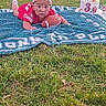 Emiliano joined the competition — help win amazing prizes! baby, child, football, american_football, birthday, cake, face_paint, red_shirt, sportswear, football_helmet, football_blanket, outdoor, grass, portrait, lying_down, infant, birthday_cake, sports_theme, number_three, photography