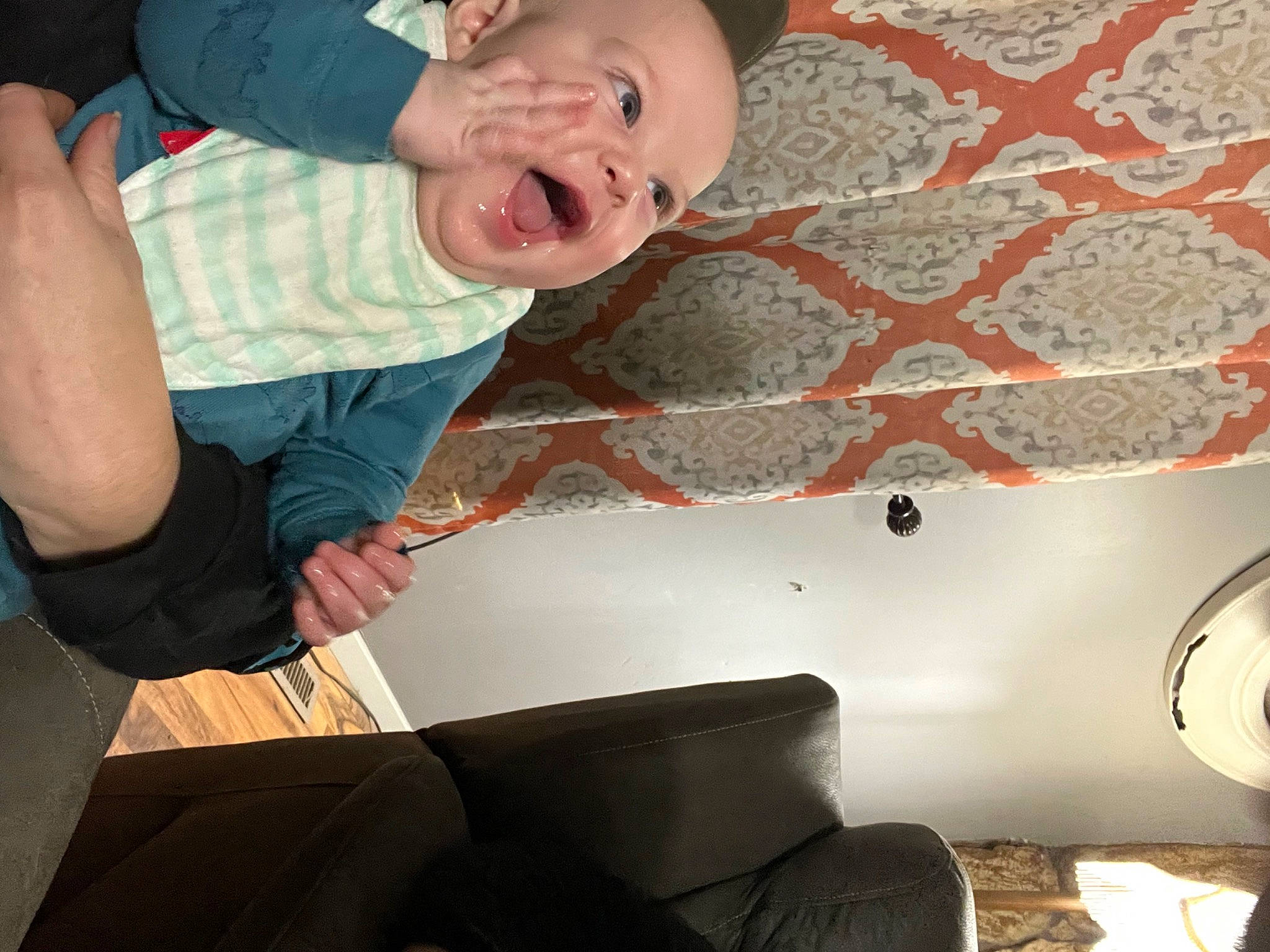Waylon joined the competition — help win amazing prizes! arm, automotive_exterior, baby, comfort, elbow, finger, flooring, fun, hand, happy, human_body, mouth, organ, person, smile, snapshot, tints_and_shades, toddler, vehicle_door, white