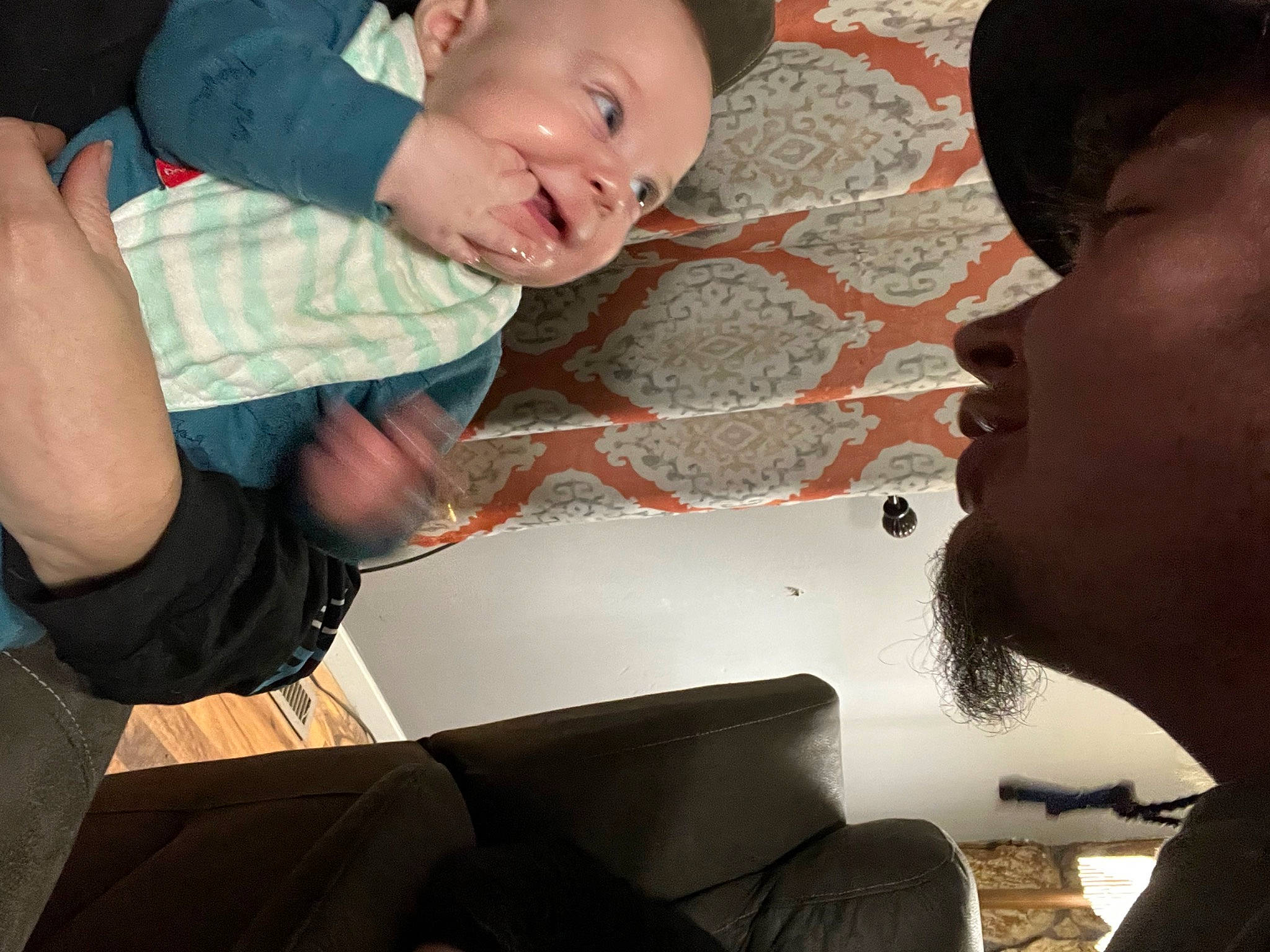 Waylon joined the competition — help win amazing prizes! baby, beauty, black, cheek, child, elbow, eyelash, fun, gesture, hairstyle, happy, human, interaction, mouth, nose, organ, person, sitting, skin, thumb