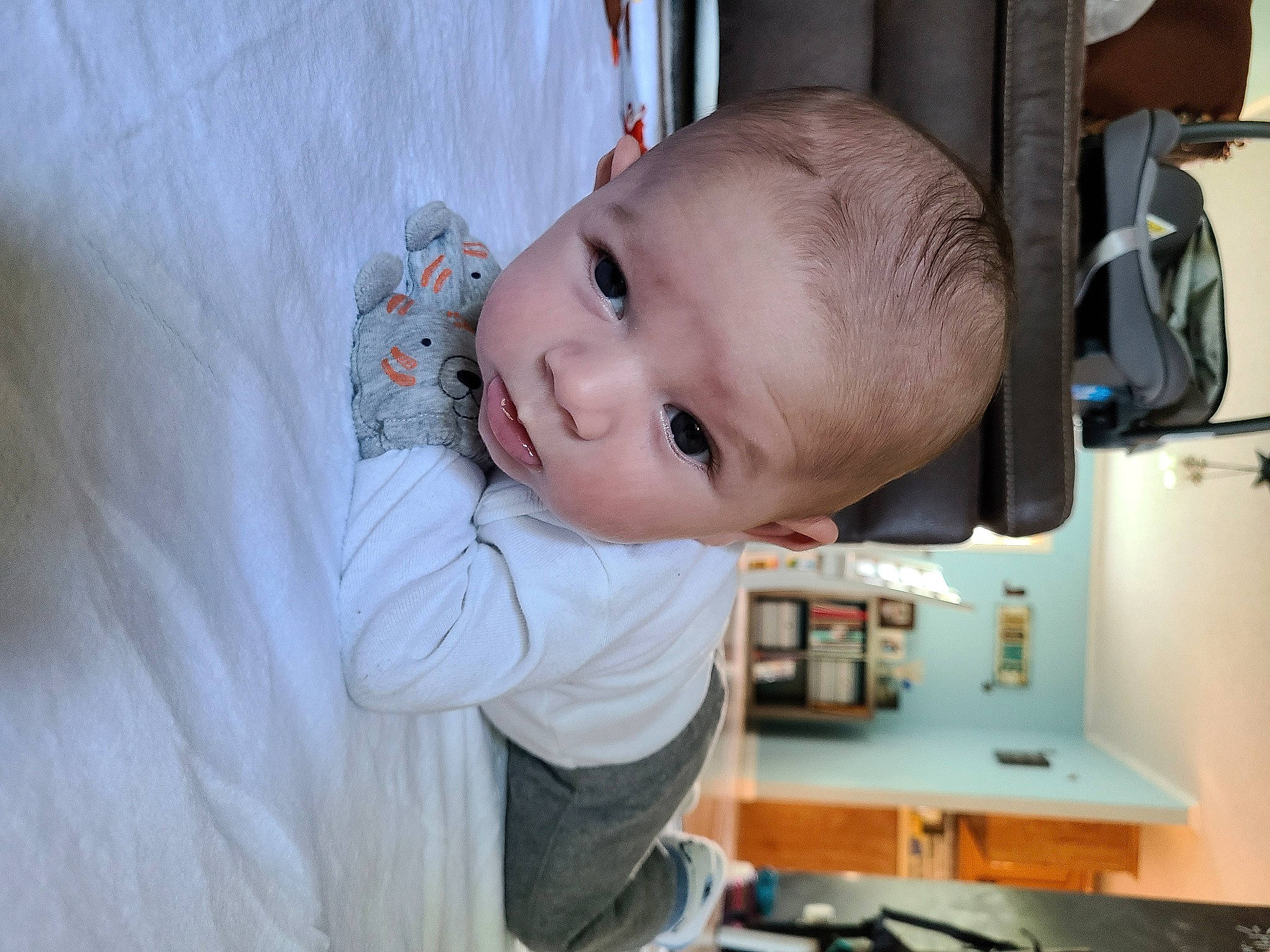 Emmett joined the competition — help win amazing prizes! baby, baby_products, baby_safety, cheek, child, head, person, product, skin, toddler