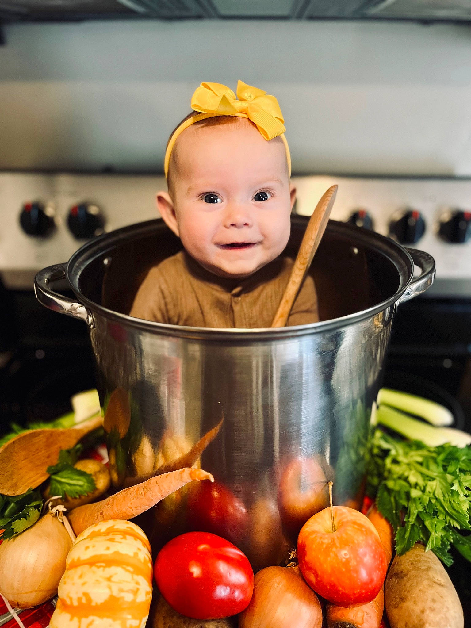 Saige is registered to the contest to win money with this photo: baby, baby_toddler_clothing, bush_tomato, cherry_tomatoes, cuisine, food, food_group, happy, ingredient, joy, local_food, natural_foods, person, plum_tomato, produce, recipe, smile, superfood, tableware, toddler