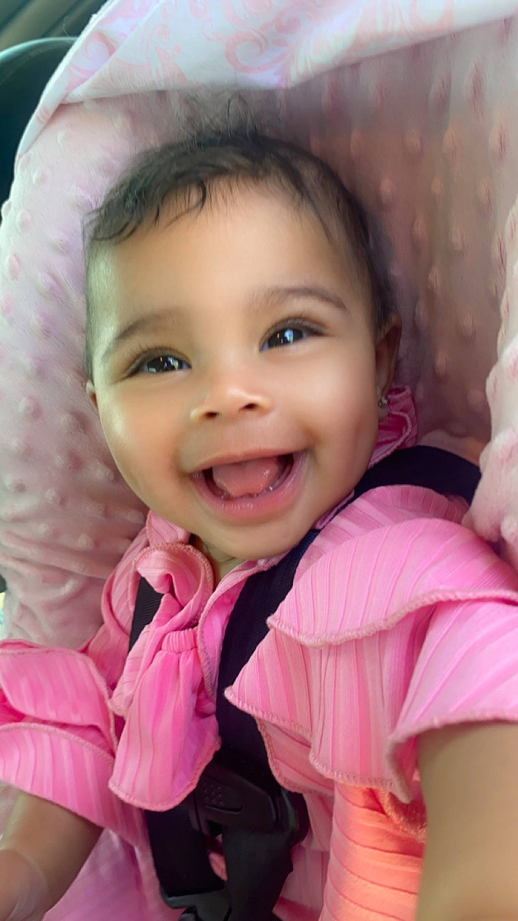 Kaylani joined the competition — help win amazing prizes! cheek, chin, eye, eyebrow, eyelash, facial_expression, hair, hairstyle, happy, human, human_body, iris, joy, lip, mouth, neck, nose, person, product, skin