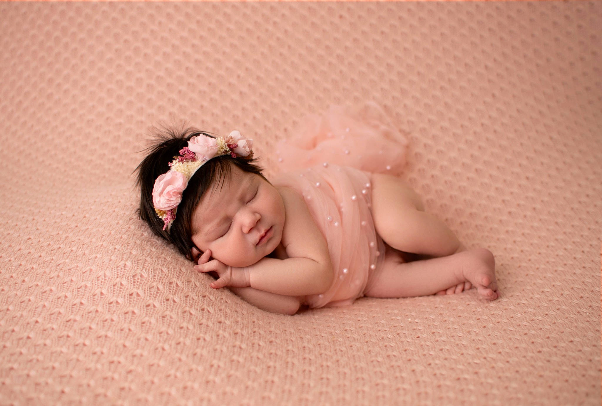 Anastasia joined the competition — help win amazing prizes! arm, baby, baby_toddler_clothing, barefoot, comfort, flash_photography, flooring, foot, happy, headgear, human_body, human_leg, knee, leg, linens, person, pink, skin, thigh, toddler