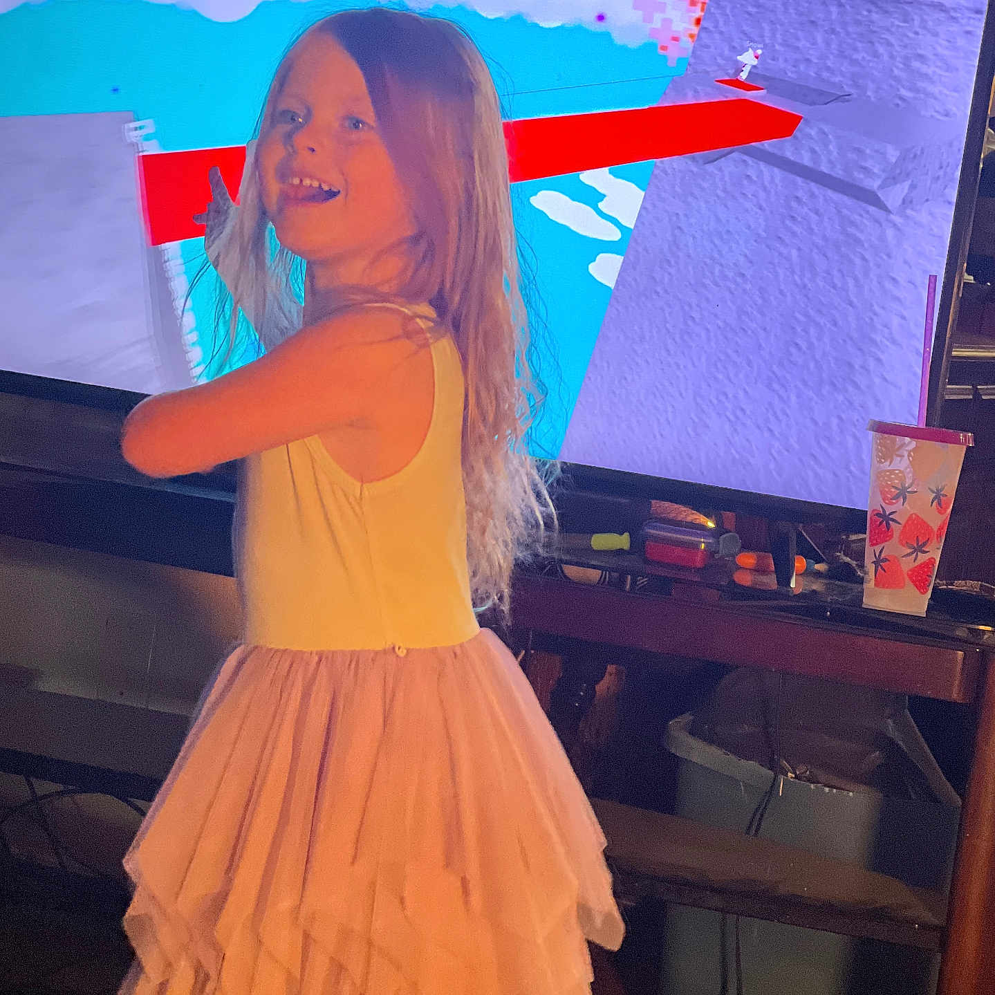Caroline joined the competition — help win amazing prizes! box, clothing, dancepose, dancing, dress, eveningdress, face, fashion, formalwear, happy, head, leisureactivities, performer, person, photography, portrait, skirt, sleeve, smile, soloperformance