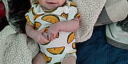 Donald joined the competition — help win amazing prizes! baby, blanket, child, clothing, comfort, cozy, cute, face, foot, hand, happy, indoor, infant, lying_down, onesie, skin, smile, soft_texture, taco_pattern, toddler