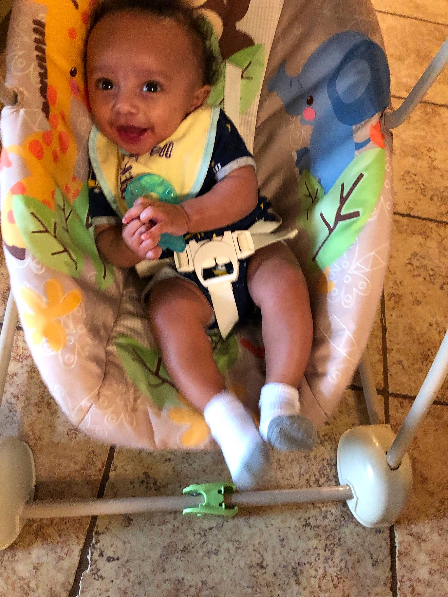 Jaydan is registered to the contest to win money with this photo: baby, child, fun, leg, person, play, swing, toddler