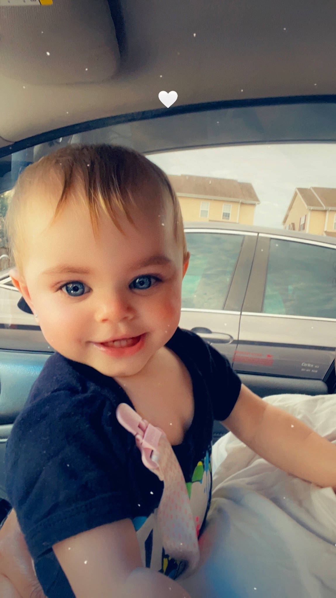 Aleena is registered to the contest to win money with this photo: auto_part, automotive_design, automotive_exterior, baby_toddler_clothing, car, child, cool, eyebrow, fun, gesture, happy, joy, motor_vehicle, person, personal_luxury_car, skin, smile, thumb, toddler, vehicle