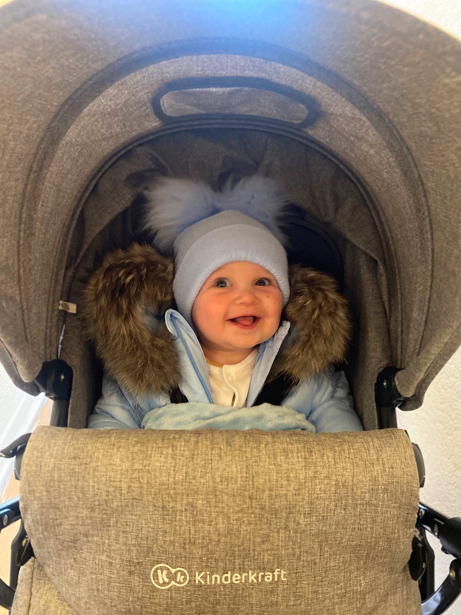 George joined the competition — help win amazing prizes! auto_part, automotive_tire, baby, baby_carriage, baby_products, car_seat, child, comfort, fun, happy, headwear, hoodie, jacket, joy, mammal, motor_vehicle, person, plant, product, sitting