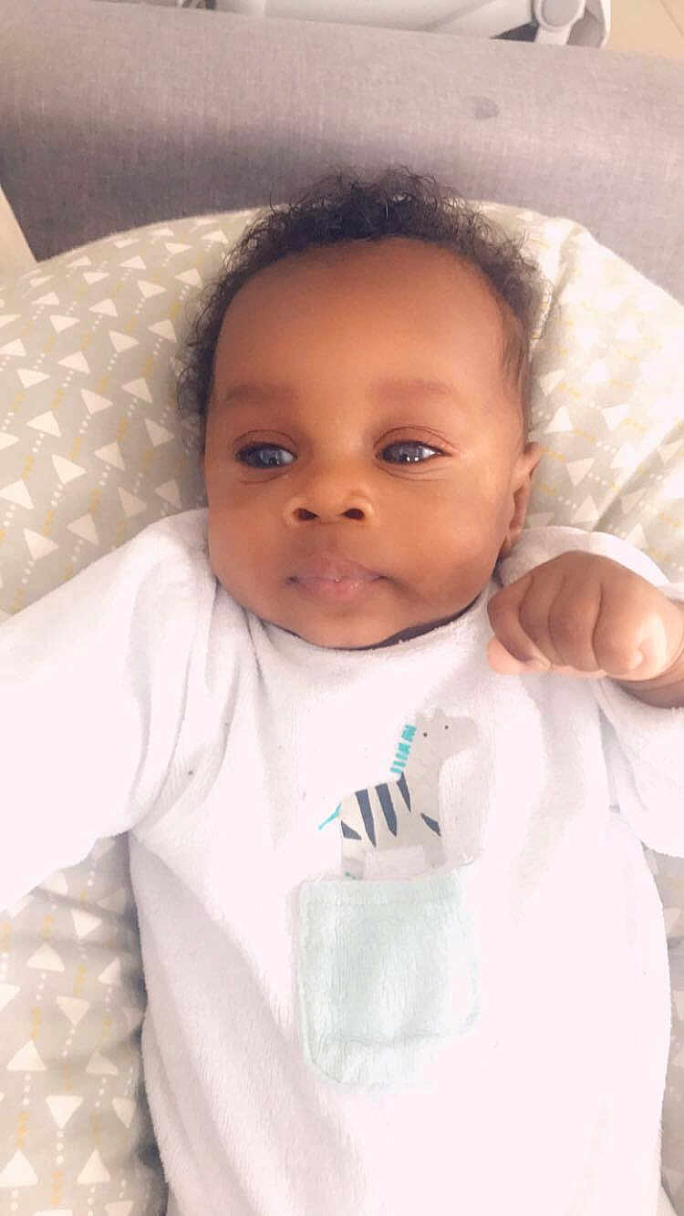 Madi a rejoint le concours — aidez-le/la à gagner de superbes lots ! baby, cheek, child, eye, face, forehead, head, lip, mouth, nose, person, skin, smile, toddler