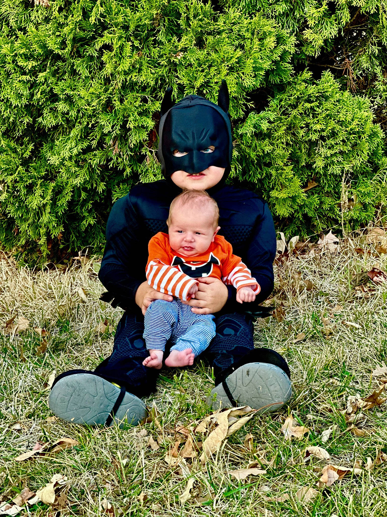 Tanner joined the competition — help win amazing prizes! baby, baby_toddler_clothing, ball, botany, eye, football, fun, grass, groundcover, happy, hat, lawn, leisure, people_in_nature, person, plant, sitting, smile, sneakers, toddler