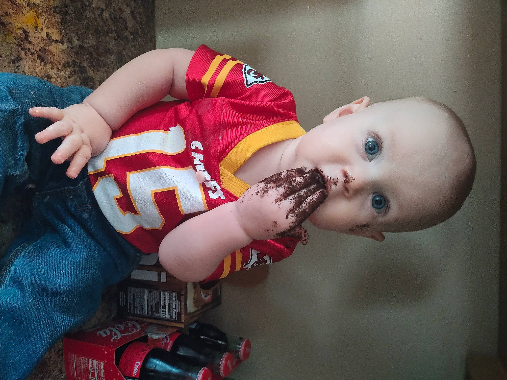 Riley joined the competition — help win amazing prizes! arm, baby, cheek, child, cool, eye, finger, hand, head, joint, leg, lip, mouth, nail, person, pink, skin, surprise, toddler, trunk