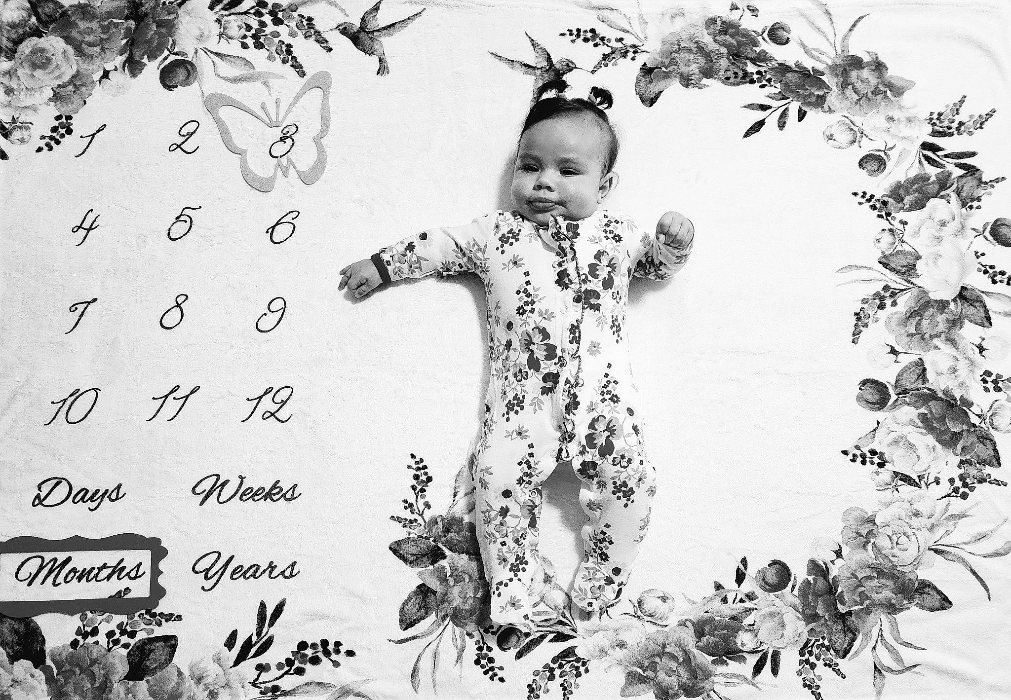 Alani joined the competition — help win amazing prizes! adaptation, art, black_and_white, branch, facial_expression, font, gesture, happy, illustration, monochrome, monochrome_photography, organism, pattern, people_in_nature, person, plant, sleeve, stock_photography, style, toddler