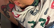 Mac joined the competition — help win amazing prizes! arm, baby, blanket, child, closeup, cozy, cute, footprints, infant, newborn, peaceful, person, portrait, skin, sleeping, soft, swaddled, tattoo, warm, wrapped