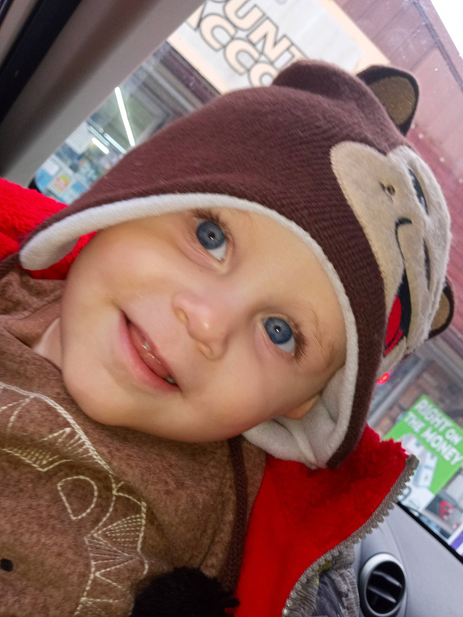 Andre joined the competition — help win amazing prizes! cap, cheek, child, chin, cool, eyebrow, fun, happy, headgear, headwear, jacket, joy, knit_cap, lip, nose, outerwear, person, selfie, skin, smile