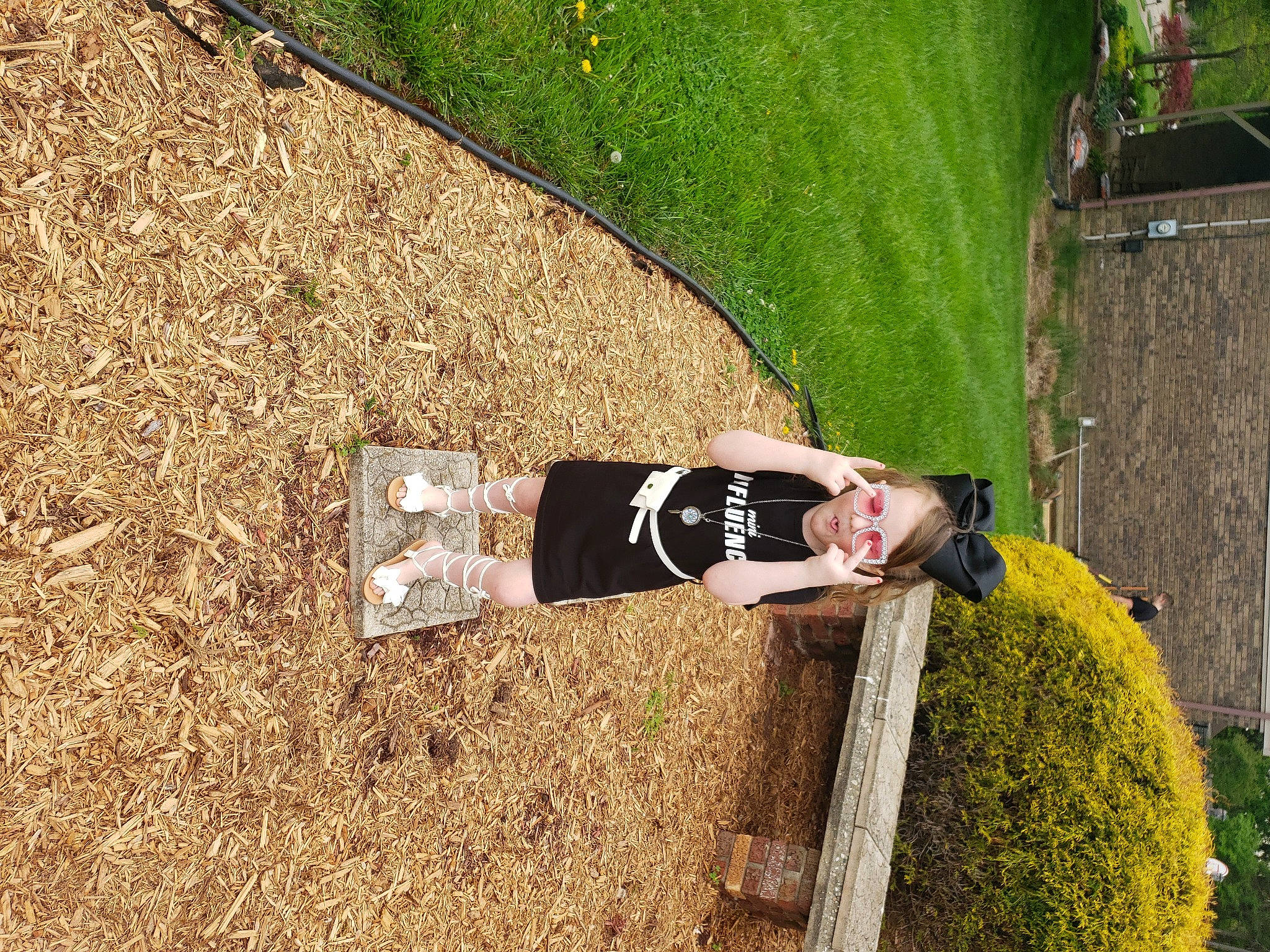 Armani is registered to the contest to win money with this photo: event, garden, grass, grass_family, hedge, landscape, lawn, leaf, pattern, people_in_nature, person, plant, shadow, shrub, soil, tree, wood, woody_plant