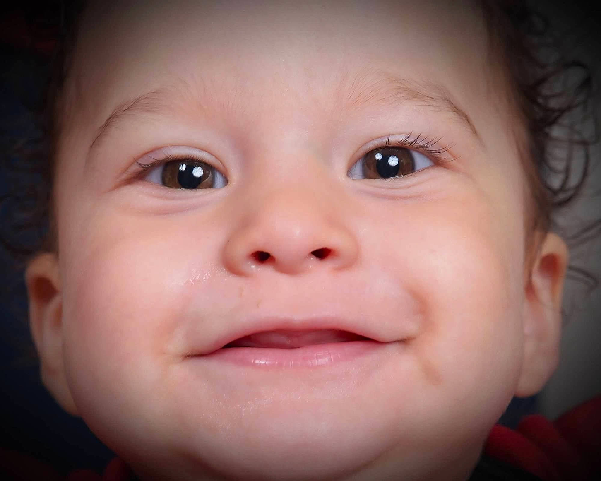 Isaiah is registered to the contest to win money with this photo: baby, cheek, child, chin, close_up, ear, eyebrow, eyelash, face, flash_photography, forehead, happy, iris, jaw, lip, mouth, nose, person, skin, smile