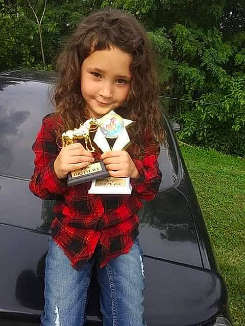 Shylynn joined the competition — help win amazing prizes! child, child_model, design, joy, pattern, person, tartan