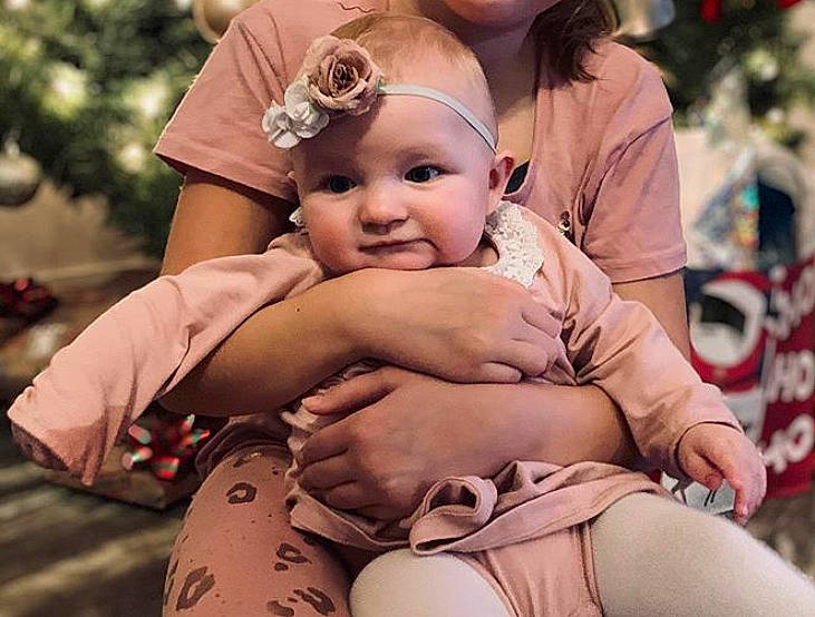 Brinley joined the competition — help win amazing prizes! baby, child, daughter, happy, interaction, person, smile, toddler