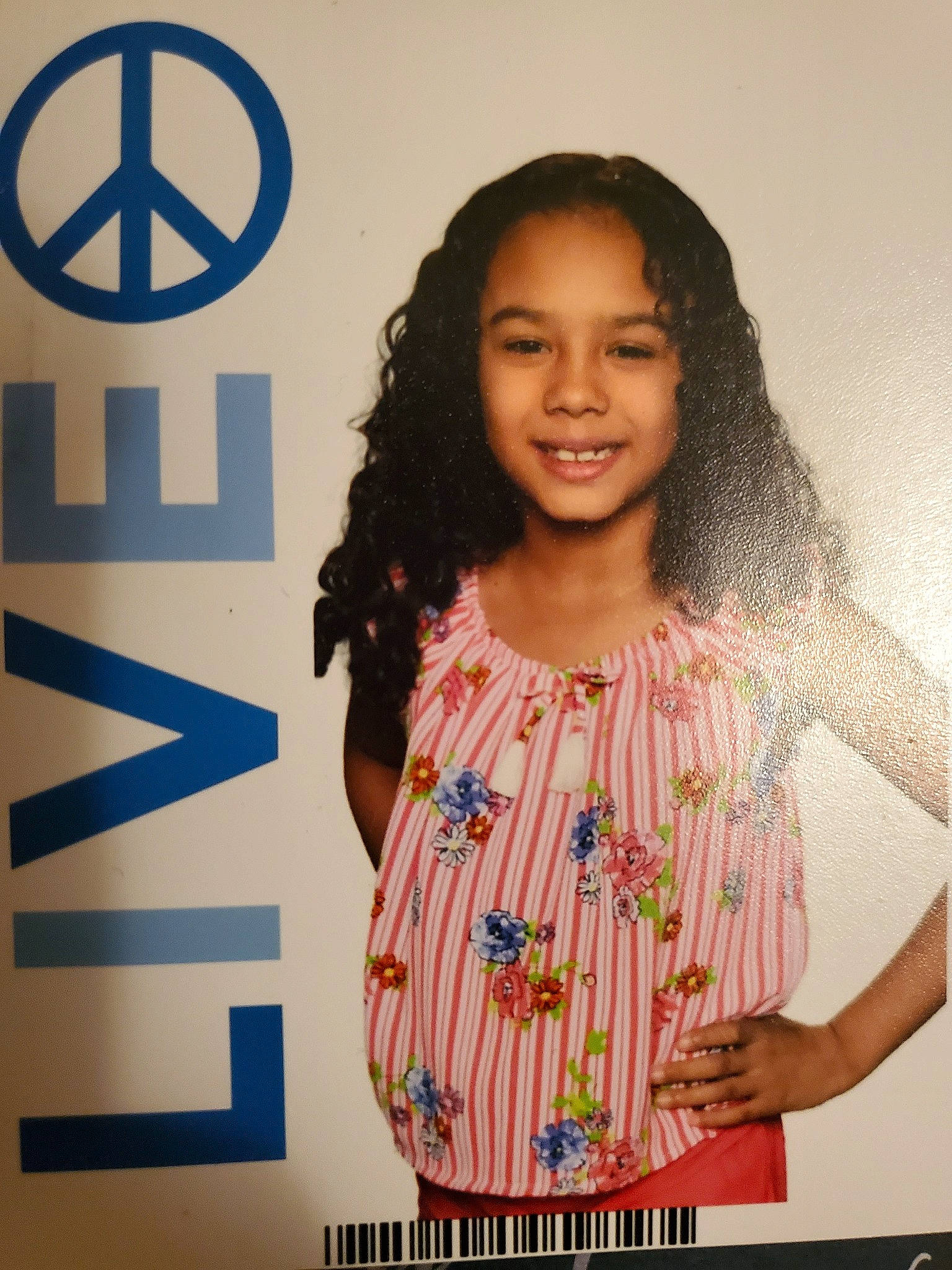 Kya joined the competition — help win amazing prizes! child, child_model, design, joy, long_hair, pattern, person, shoulder, smile, style, youth