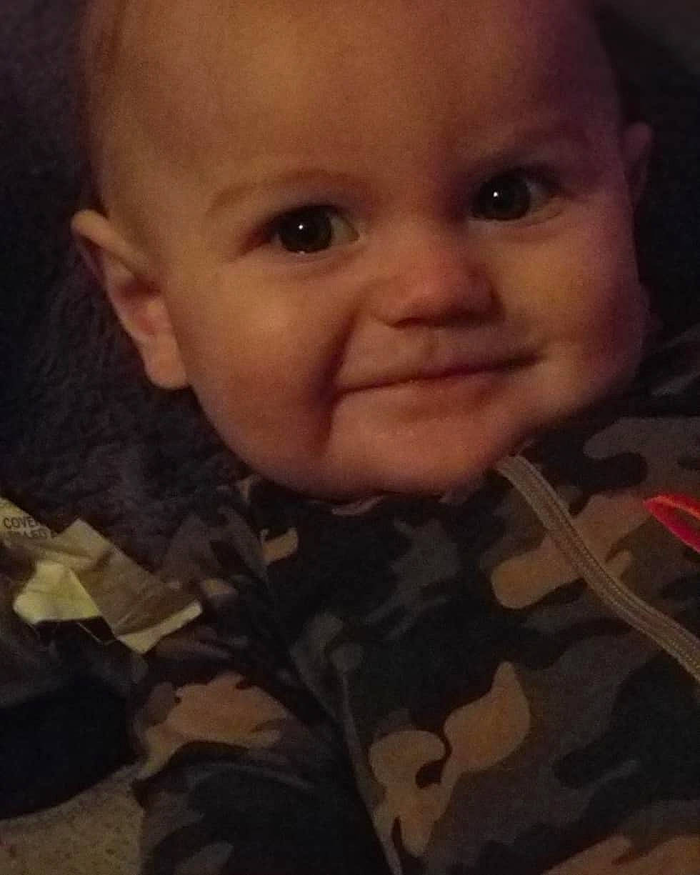 Brantley is registered to the contest to win money with this photo: boy, cheek, child, chin, ear, eye, eyebrow, face, finger, forehead, head, infant, joy, lip, mouth, nose, person, selfie, skin, smile