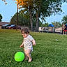 Samuel joined the competition — help win amazing prizes! barefoot, car, child, clothing, curious, evening, fence, grass, nature, outdoor, park, person, play, playground, recreation, tennis_ball, toddler, toy, tree, young_child