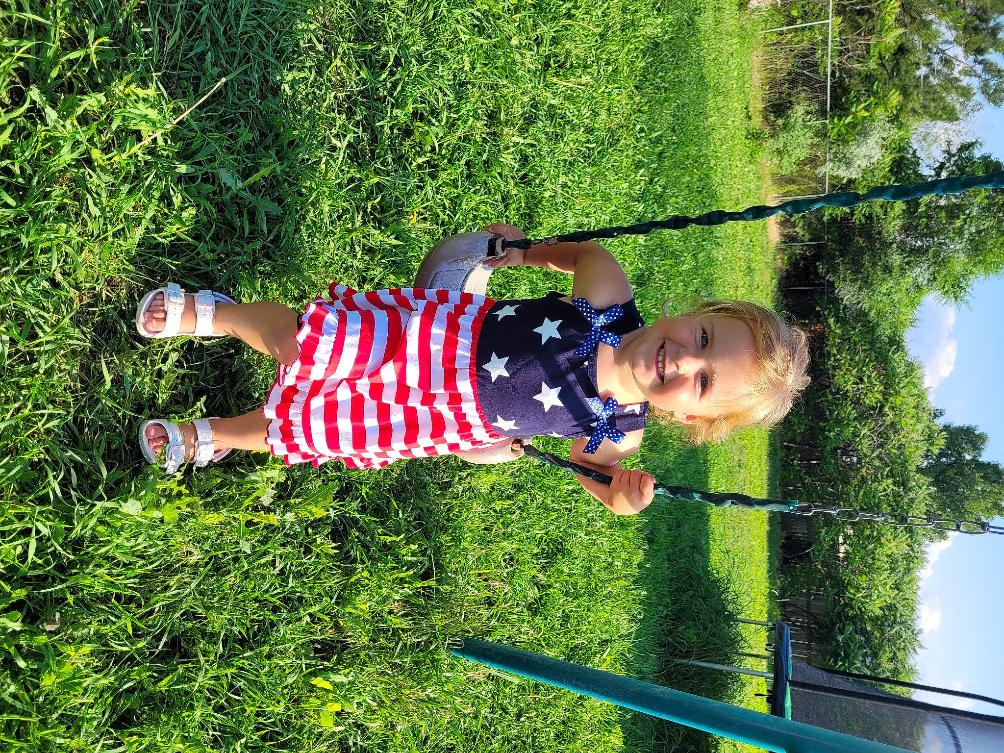 Everleigh is registered to the contest to win money with this photo: baby, baby_toddler_clothing, child, cloud, electric_blue, fun, garden, grass, grassland, happy, joy, landscape, leisure, people_in_nature, person, plant, recreation, shrub, sky, toddler