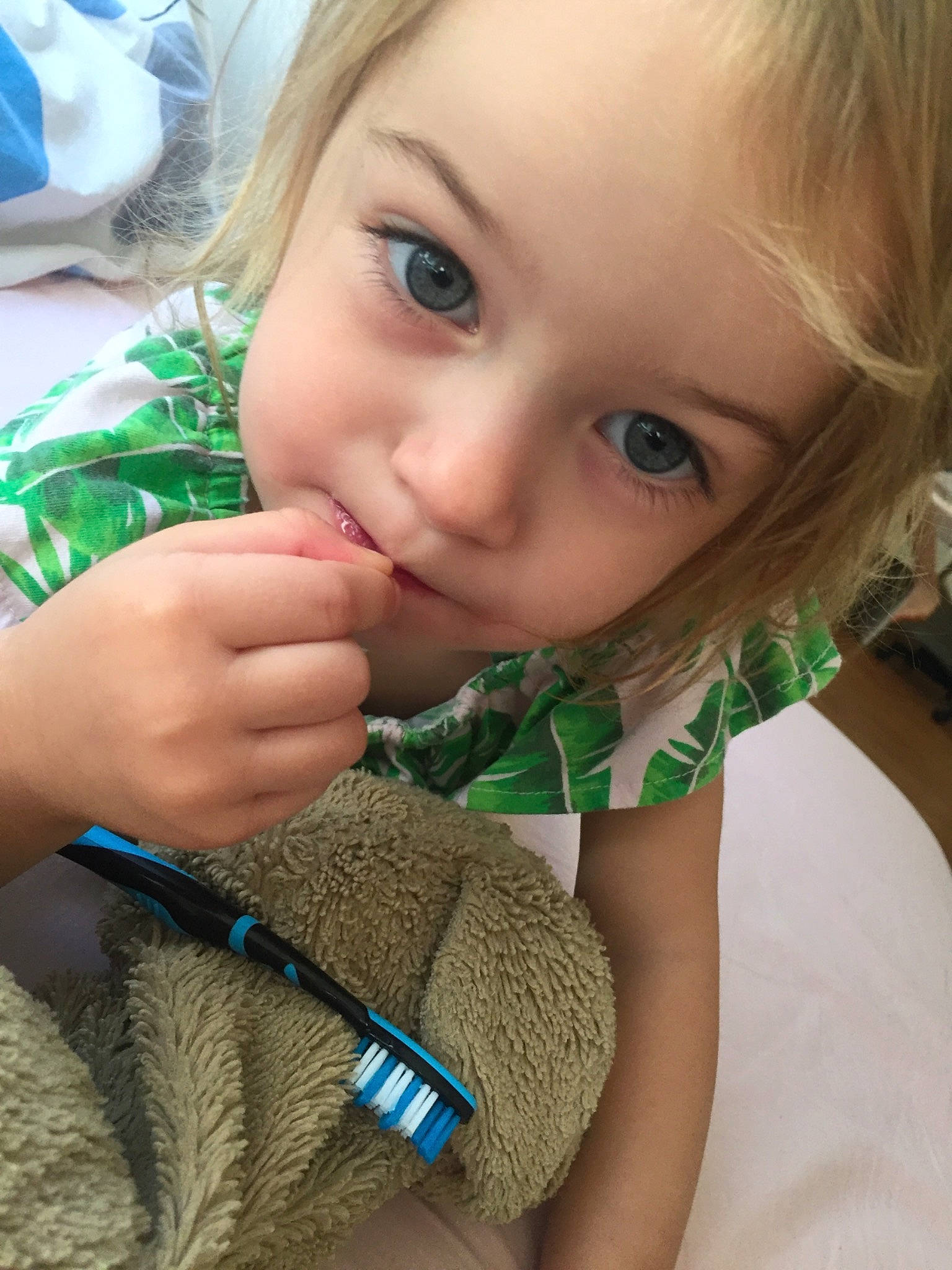 Arina joined the competition — help win amazing prizes! blond, brown_hair, cheek, child, ear, eye, finger, girl, hair, hand, human_hair_color, iris, mouth, nail, neck, nose, person, skin, smile, toddler