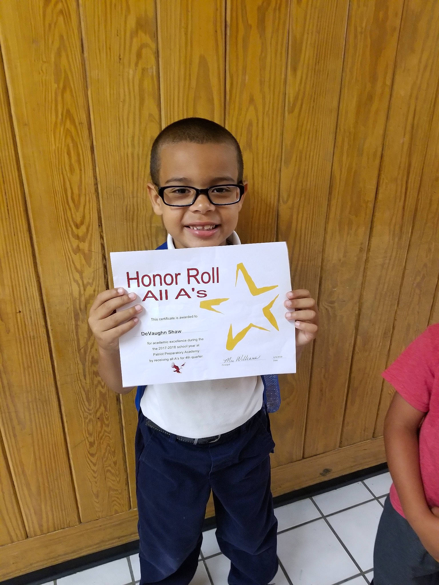 Devaughn joined the competition — help win amazing prizes! child, happy, joy, person, smile