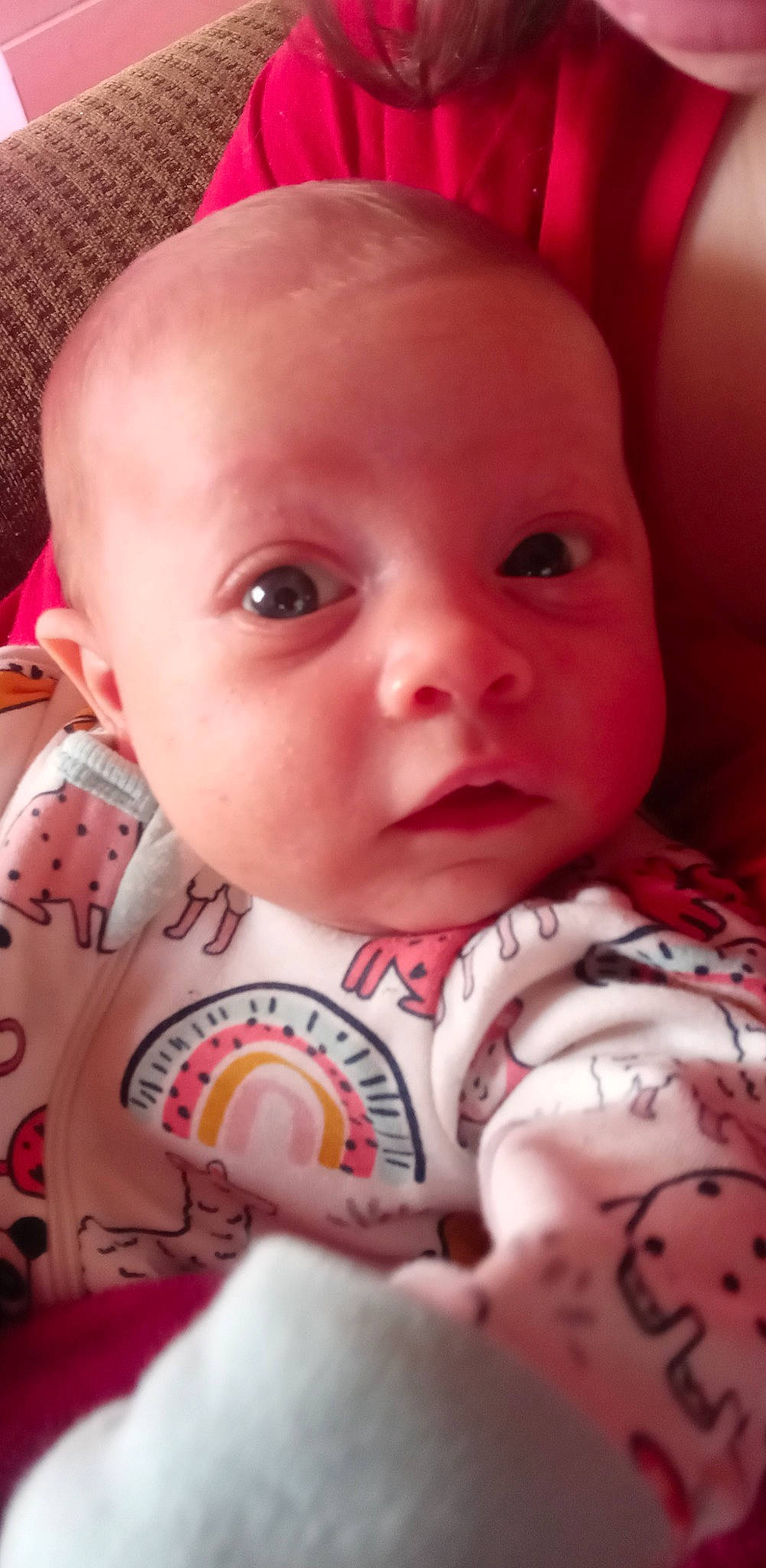 Aniyah joined the competition — help win amazing prizes! baby, cheek, chin, ear, eye, eyebrow, facial_expression, forehead, hairstyle, head, human, human_body, iris, lip, mammal, mouth, neck, nose, person, skin