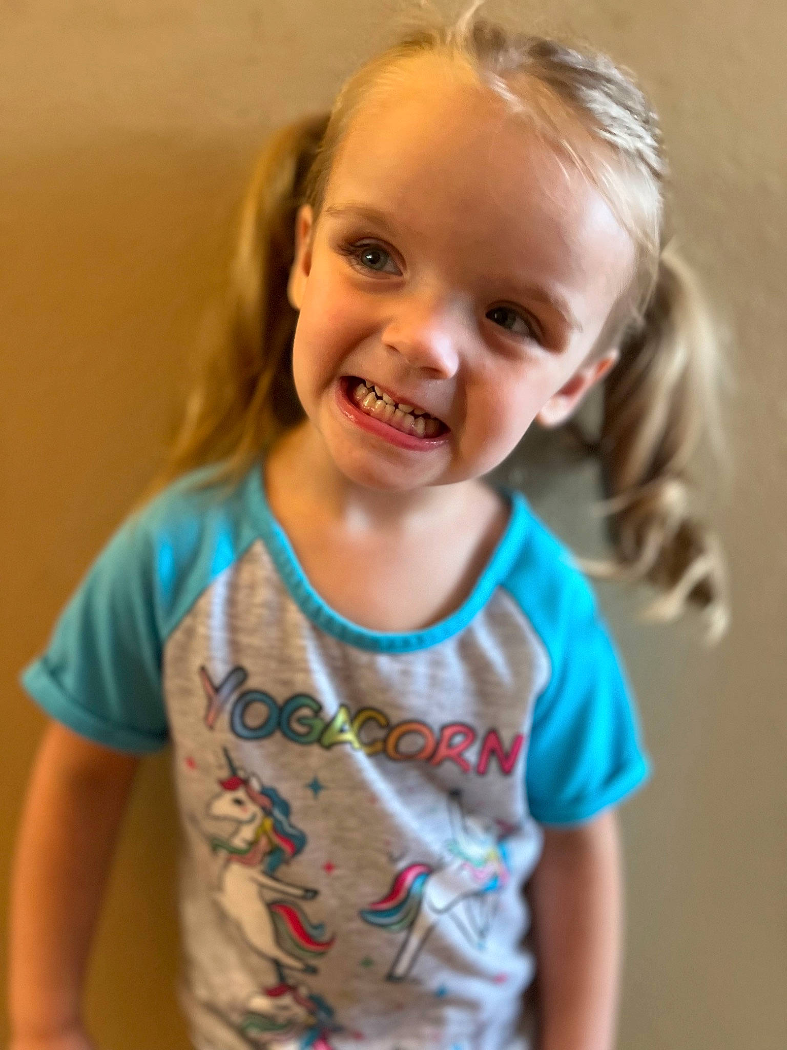 Lillian is registered to the contest to win money with this photo: baby_toddler_clothing, cheek, child, electric_blue, eyelash, fun, gesture, hair, happy, human_body, iris, joint, joy, mouth, neck, nose, person, skin, sleeve, smile