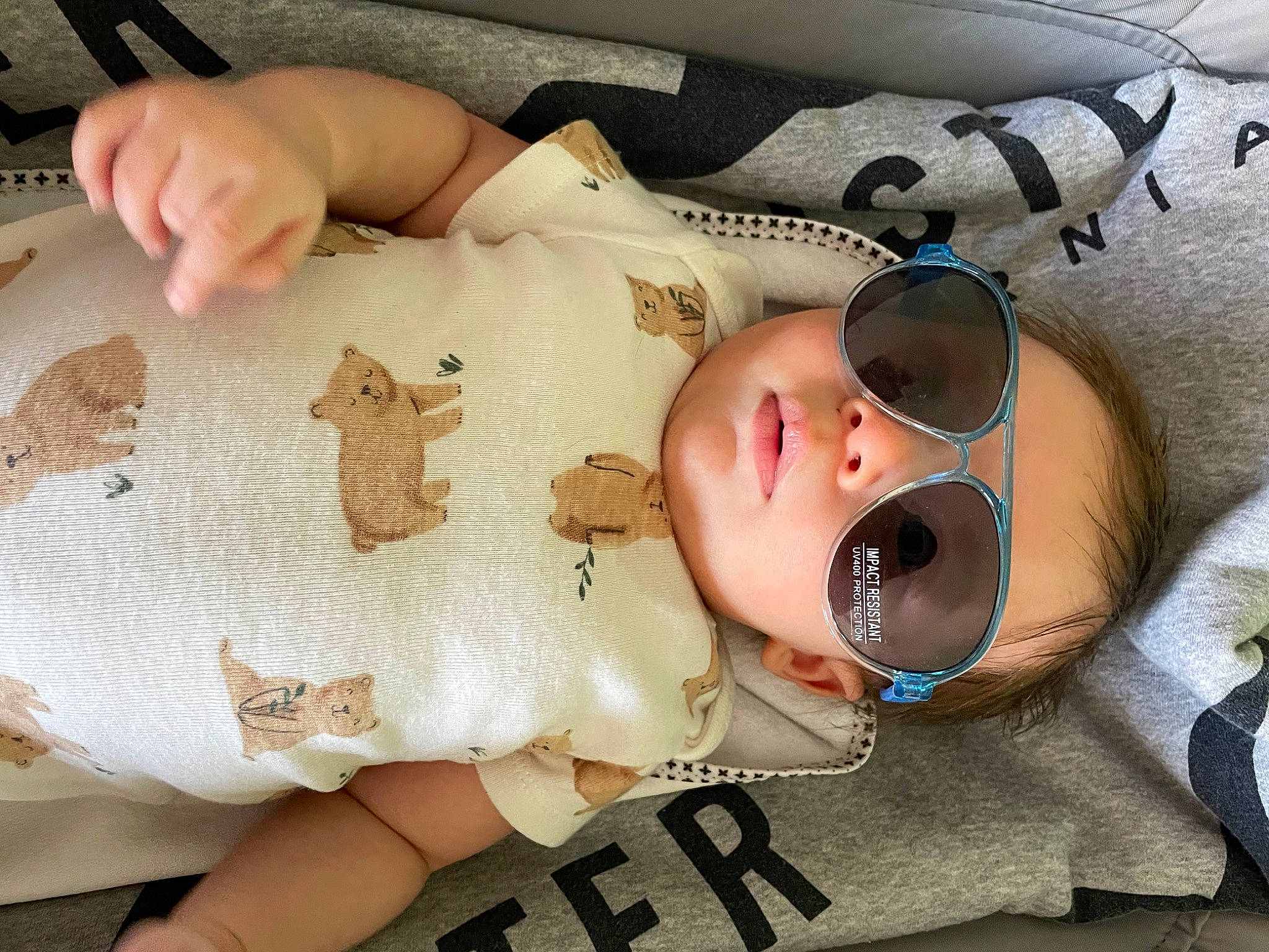 Kamali joined the competition — help win amazing prizes! baby, baby_toddler_clothing, cheek, child, comfort, eyelash, fawn, finger, goggles, hand, headgear, lip, mouth, nail, nose, person, skin, sunglasses, textile, toddler