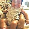 Dashly joined the competition — help win amazing prizes! adult, armchair, baby, bow, child, family, floral_clothing, happy, headband, home, indoor, infant, lap, onesie, portrait, sitting, smiling, sunlight, table, warm_lighting