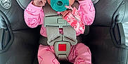 Midior joined the competition — help win amazing prizes! baby, infant, car_seat, pacifier, pink_clothing, bow, sleeping, child, cute, safety_harness, flamingo_clip, hello_kitty, footed_pajamas, gray_car_seat, indoor, small_child, peaceful, child_seat, baby_girl, resting