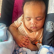 Midior joined the competition — help win amazing prizes! baby, sleeping, car_seat, blanket, pacifier, child, infant, peaceful, hands, curly_hair, soft_lighting, close_up, cozy, cute, resting, indoor, portrait, baby_clothing, comfort, toddler